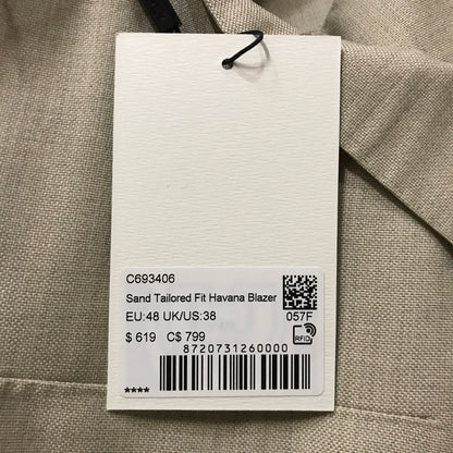Suit Supply Sand Tailored Fit Havana Suit Jacket