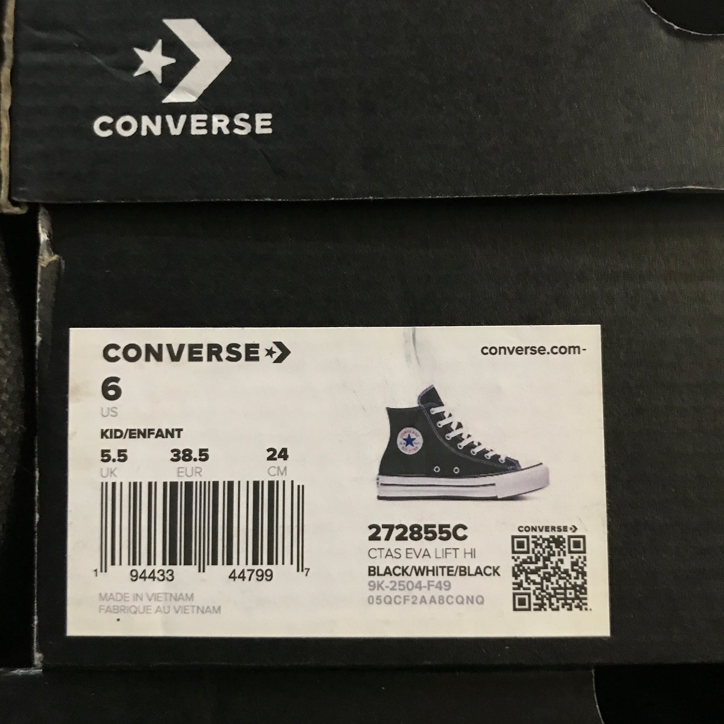 Converse Chuck Taylor All Star Eva Lift Kids