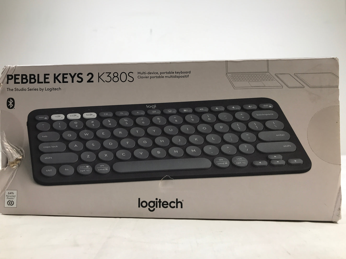 Logitech Pebble Keys 2 K380s