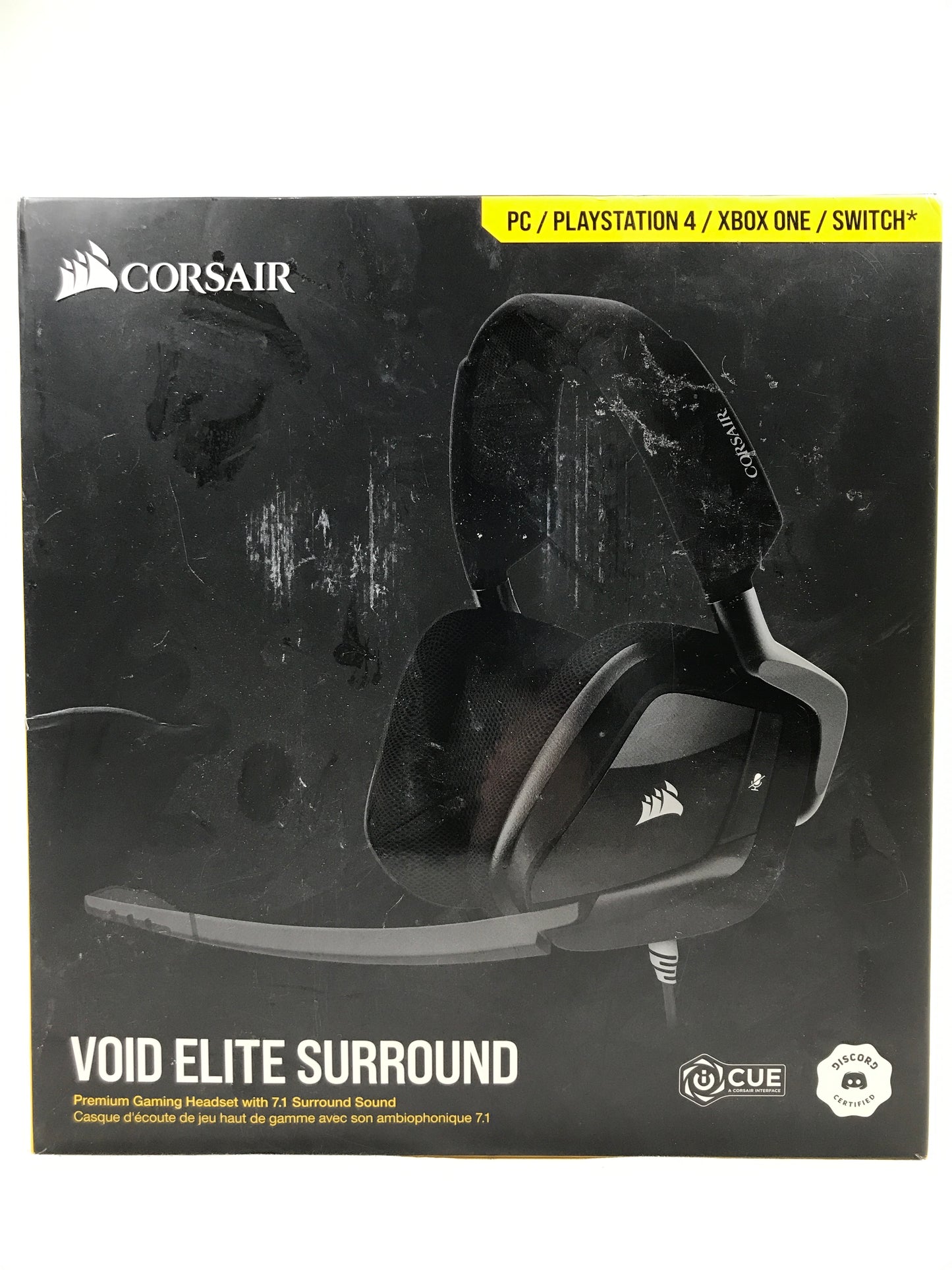 Corsair VOID ELITE SURROUND Premium Gaming Headset with 7.1 Surround Sound
