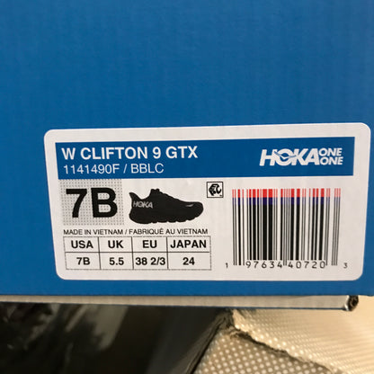 HOKA Women's Clifton 9 GTX Running Shoes - Black