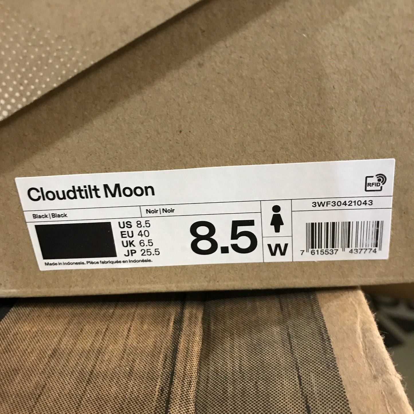 On Cloudtilt Moon Women's Running Shoes - Black/Black