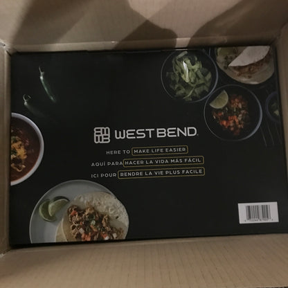 West Bend Versatility Cooker, 5 Qt. Capacity