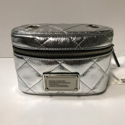 Marc Jacobs The Vanity Crossbody Bag Quilted Leather - Silver