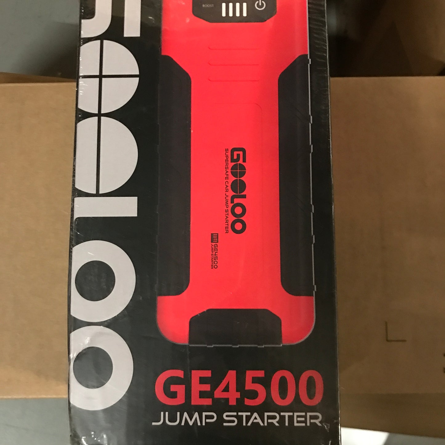 GOOLOO GE4500 4500A Peak 12V Portable Car Battery Jump Starter