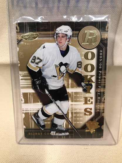 Sidney Crosby 2005-06 Upper Deck Power Play Rookie Card Pittsburgh Penguins RC