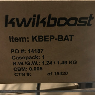 KwikBoost EdgePower Rechargeable Battery, 18650, 22.2 V