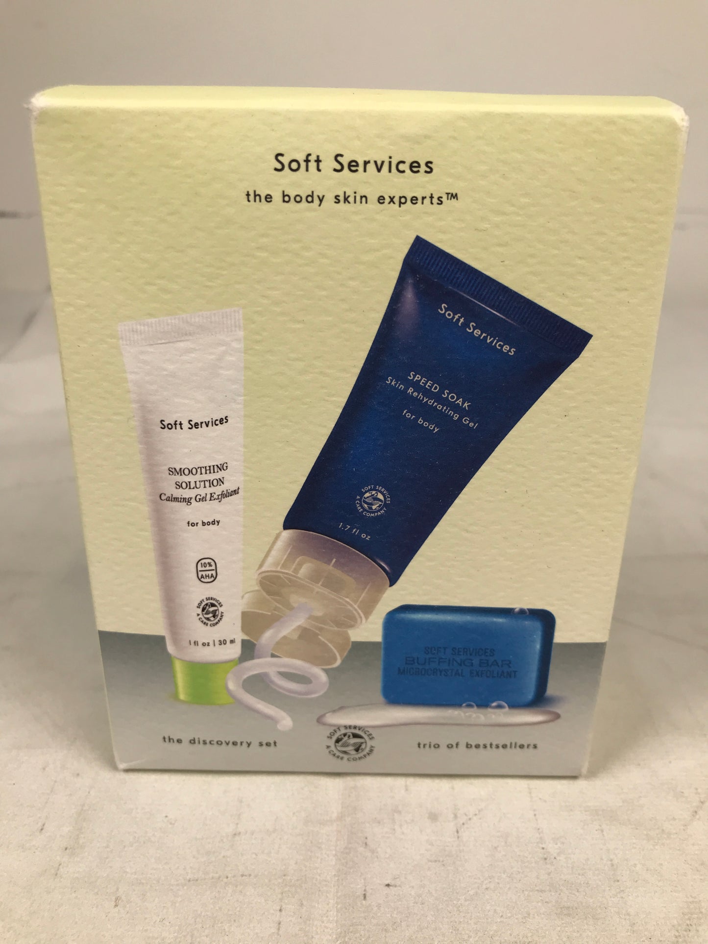 Soft Services the body skin experts Bestsellers Discovery Set
