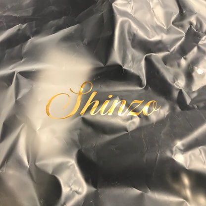 Shinzo Shige 15oz Navy Canvas Clasp Bomber Jacket