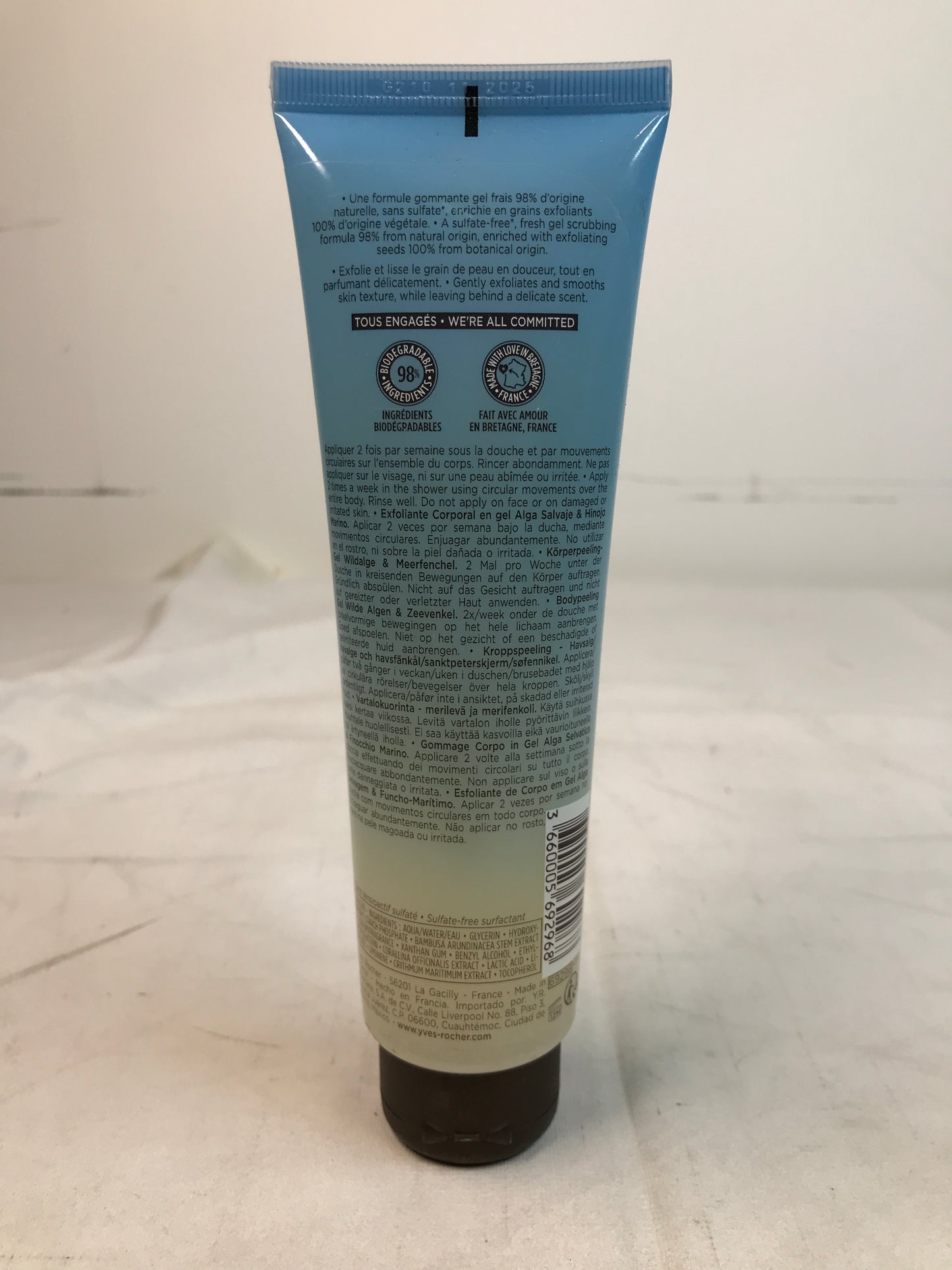 Yves Rocher Wild Algae & Sea Fennel Gel Body Scrub