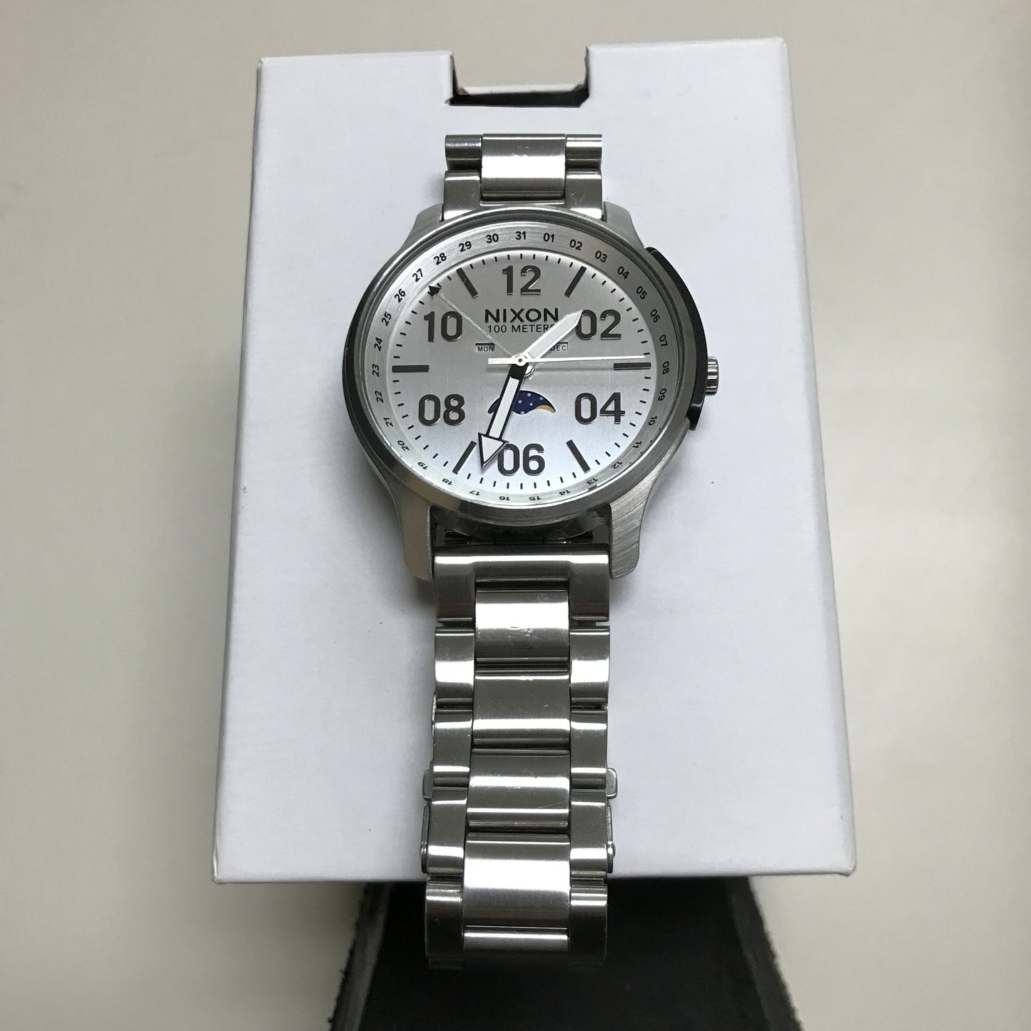 Nixon Ascender All Silver Watch
