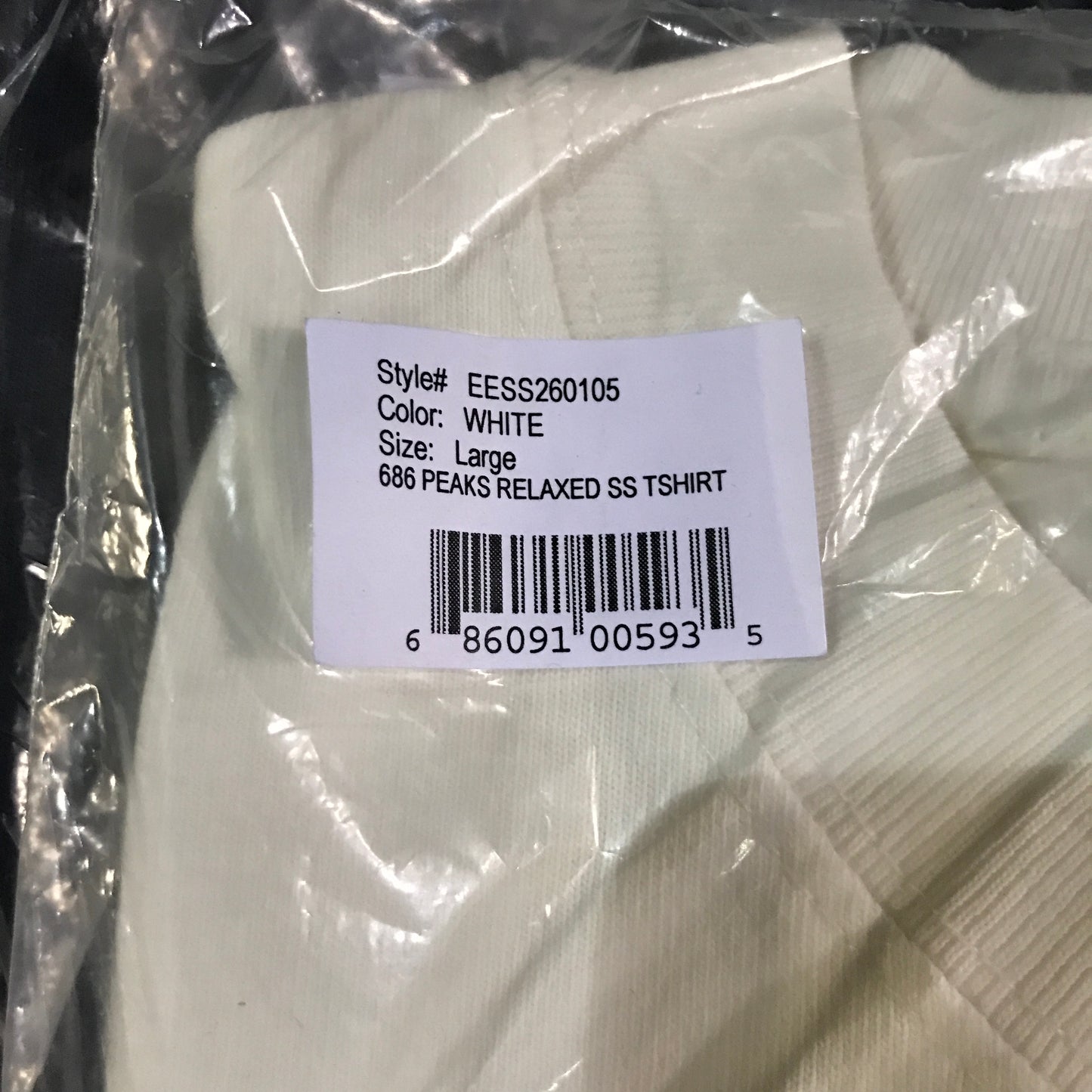 686 Peaks Relaxed SS Tee - White