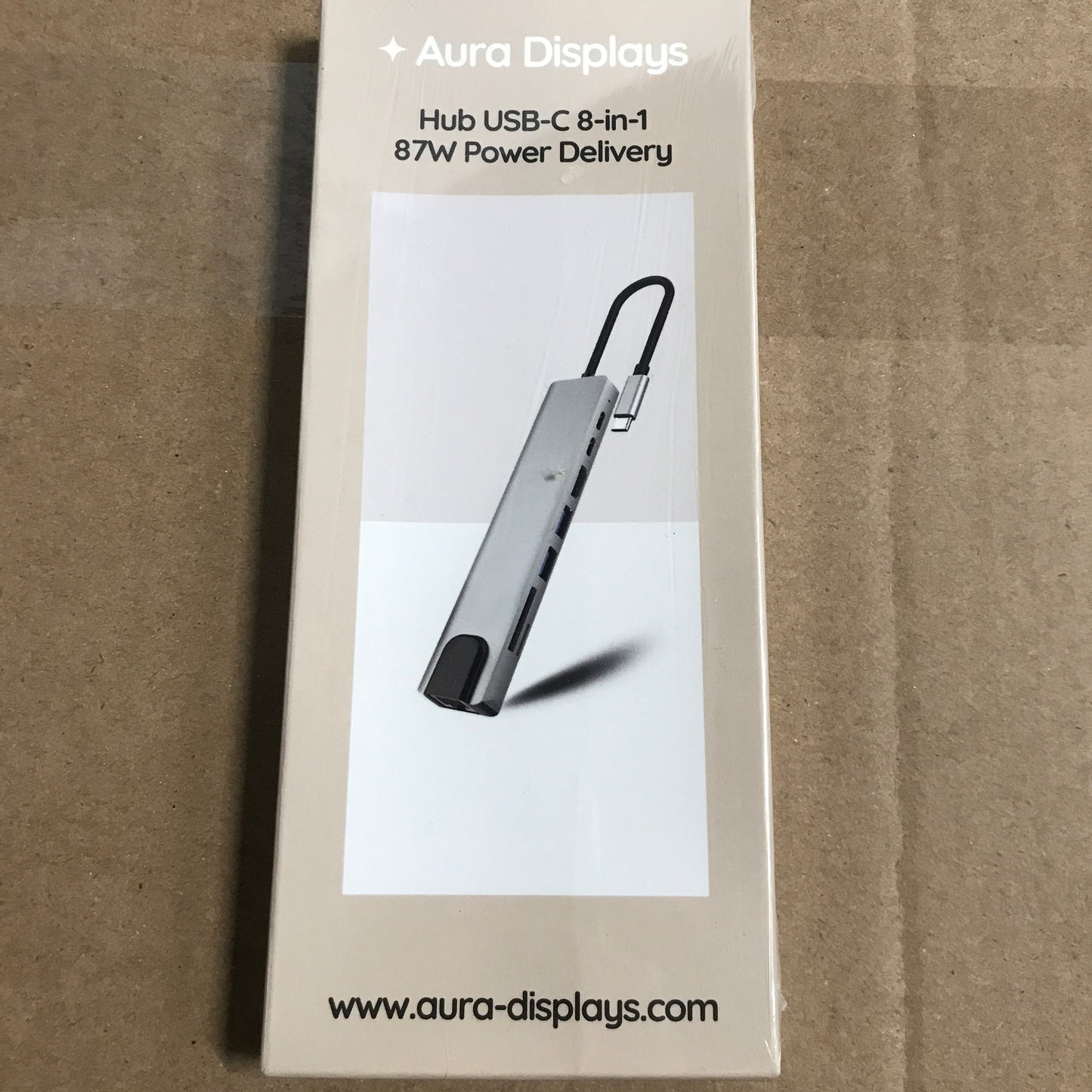 Aura Hub USB 8-in-1 87W Power Delivery