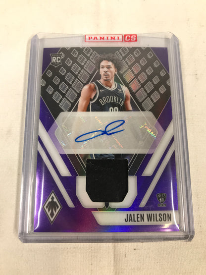 Panini Pheonix Basketball Jalen Wilson Signed Memorabilia 2023-24
