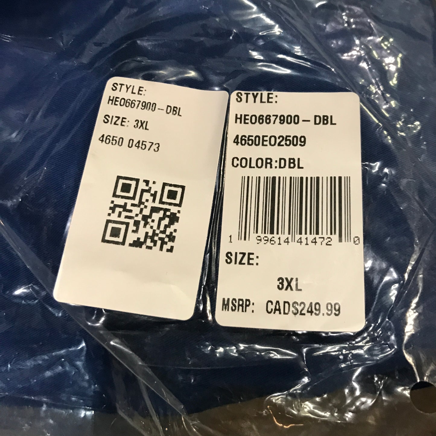 Edmonton Oilers Pro Standard Living Large Blue Twill Jacket