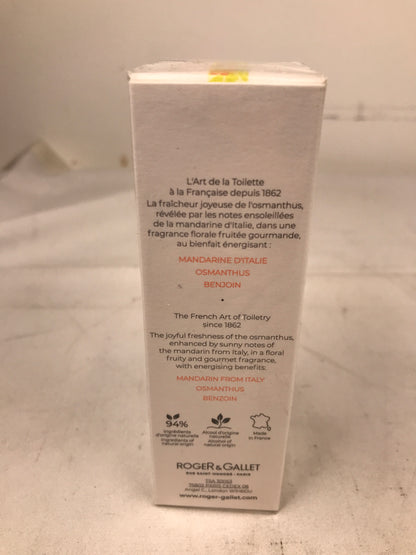 Roger & Gallet Wellbeing Fragrant Water Fleur d'Osmanthus - 30mL