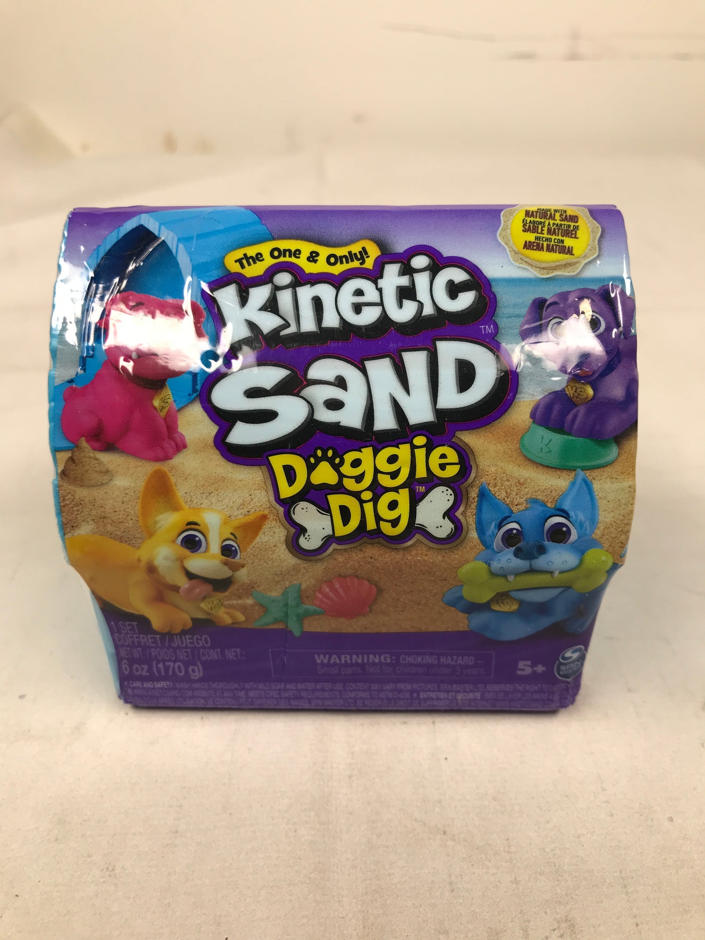 Spin Master Kinetic Sand Doggie Dig - 4 Pack