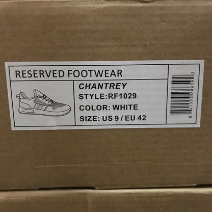 Reserved Footwear New York Men's The Chantrey Low Top Sneakers - White