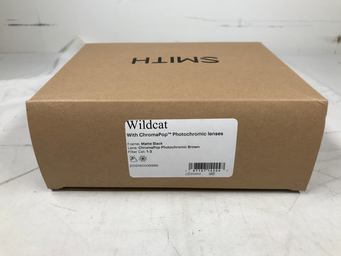 Smith Wildcat Sunglasses - Matte Black + ChromaPop Photochromic Brown Lens