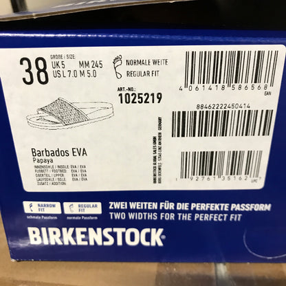 Birkenstock Women's Barbados Essentials Slides - Papaya