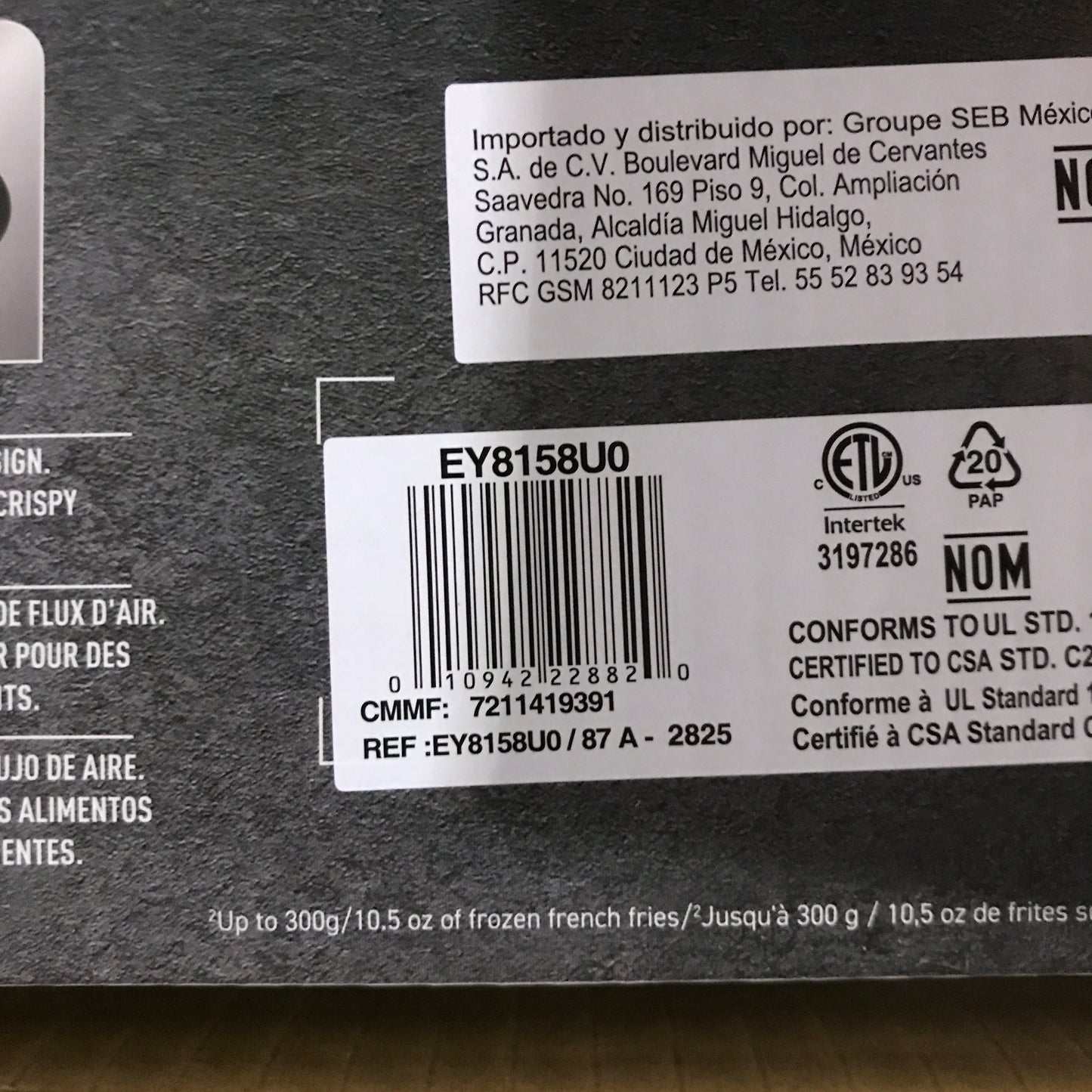 T-fal Infrared Air Fryer with Premium Infra-heat Technology