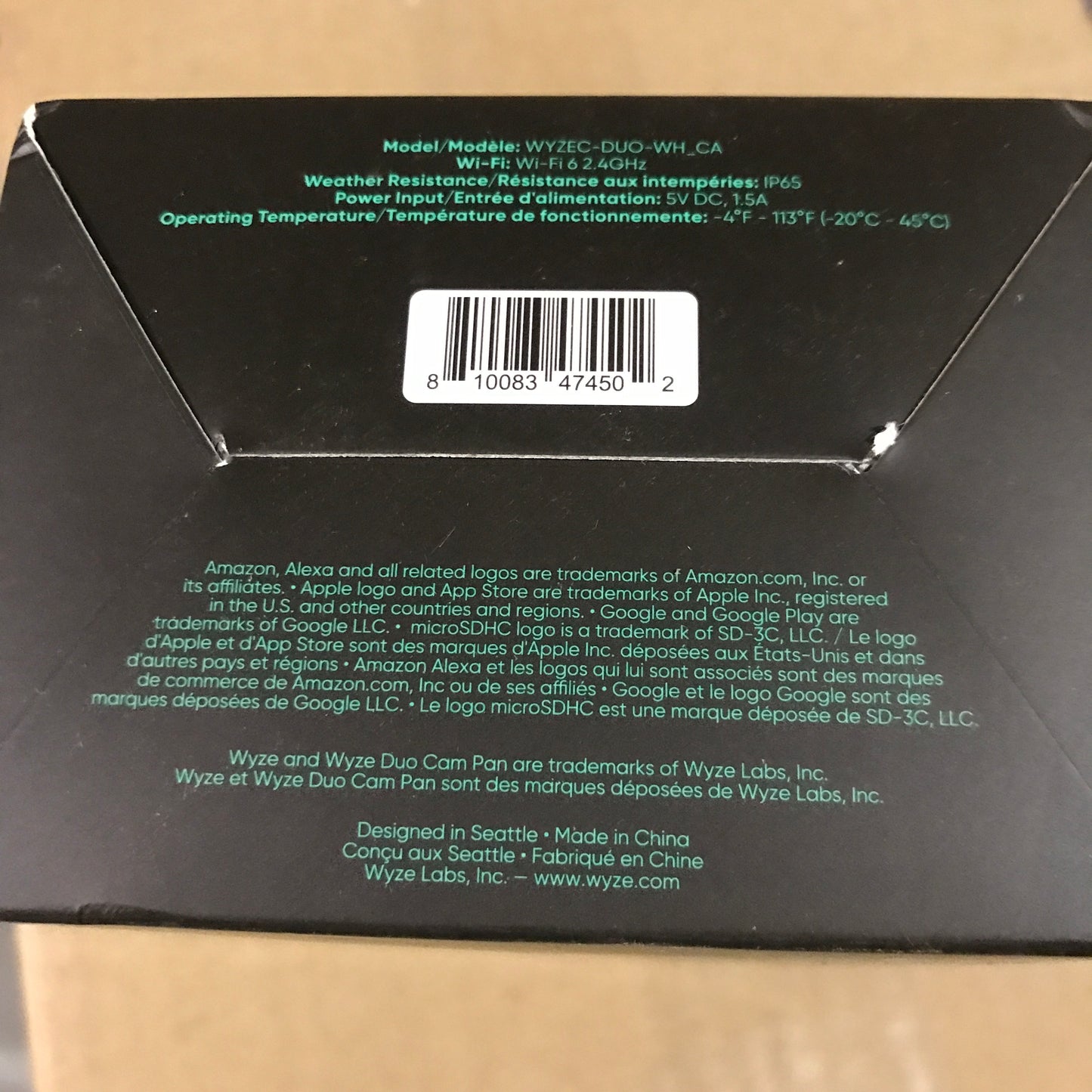 Wyze Duo Cam Pan