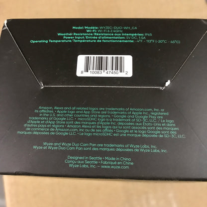 Wyze Duo Cam Pan