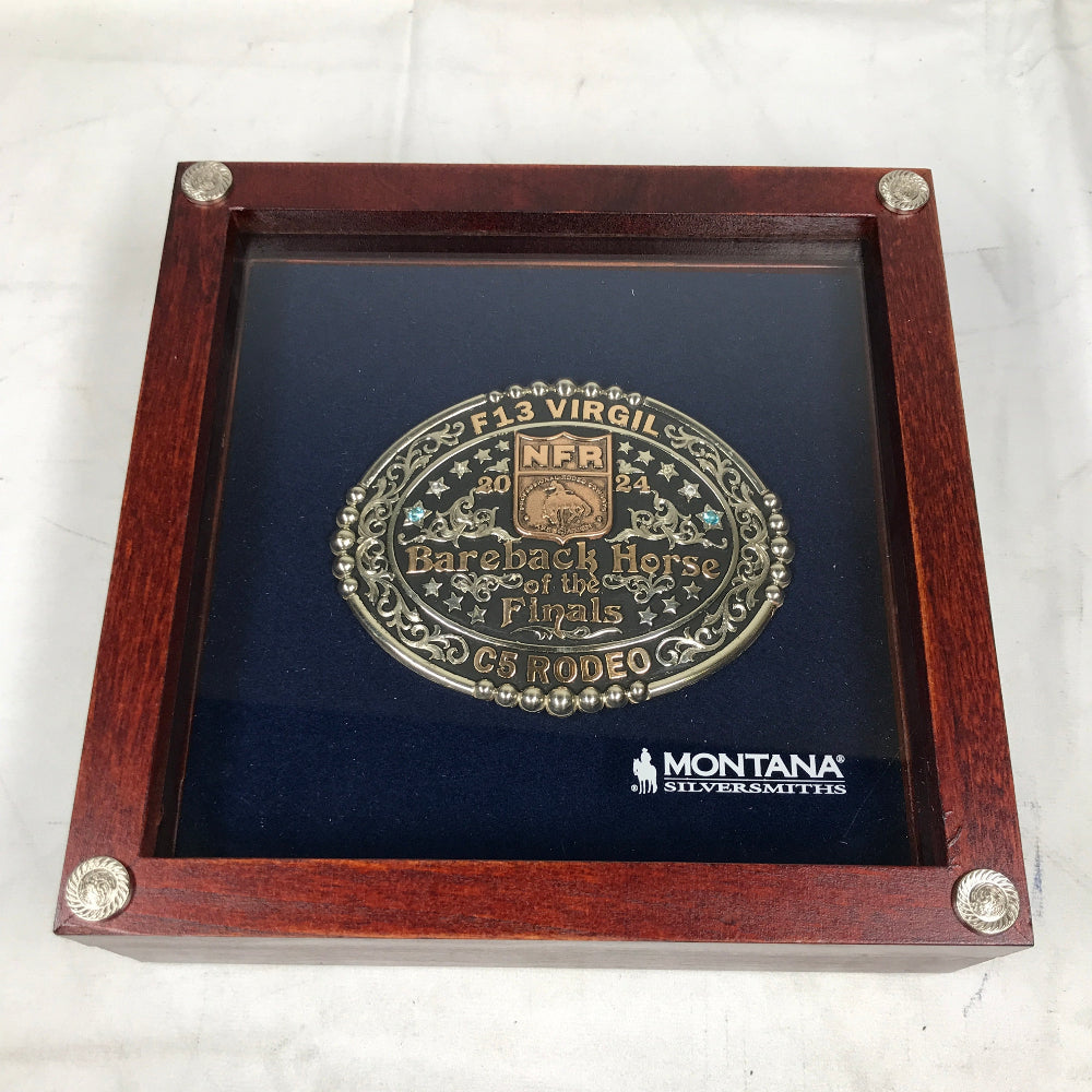 Montana Silversmiths F13 Virgil C5 Rodeo Belt Buckle