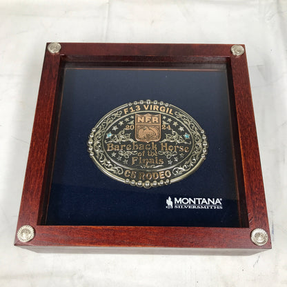 Montana Silversmiths F13 Virgil C5 Rodeo Belt Buckle