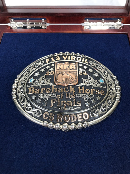 Montana Silversmiths F13 Virgil C5 Rodeo Belt Buckle