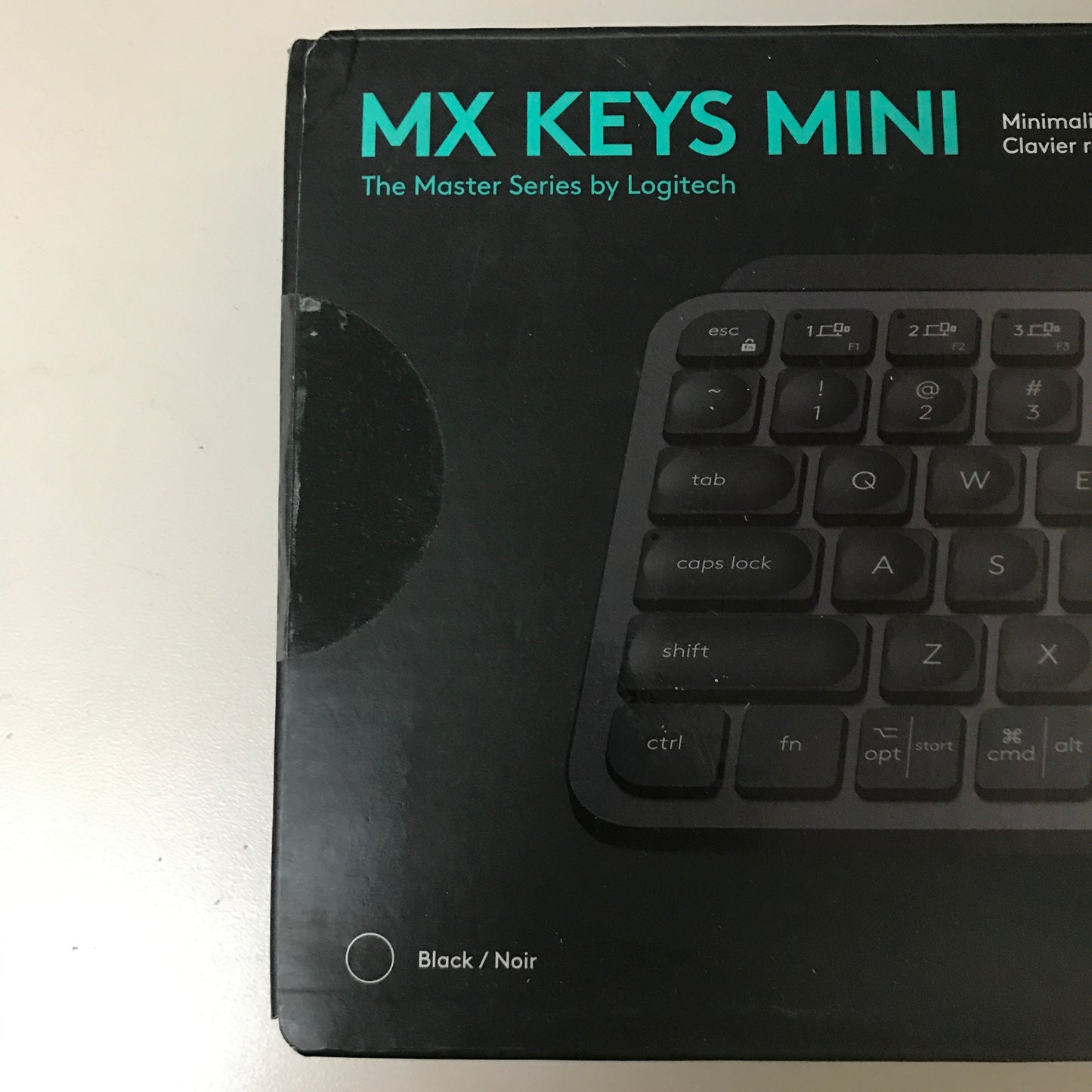 Logitech Master Series MX Keys Mini Minimalist Wireless Illuminated Keyboard - Black