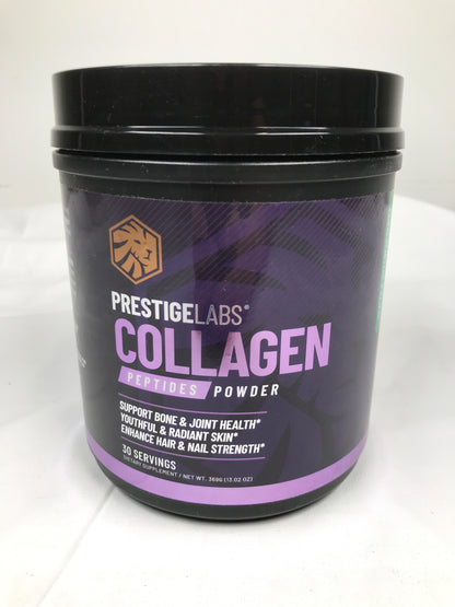 Prestige Labs Collagen Peptides Powder, 1 Month (30 Servings)