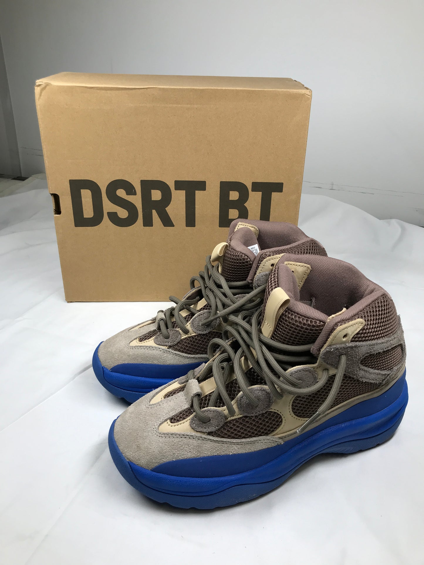 Adidas Yeezy Desert Boot - Taupe Blue