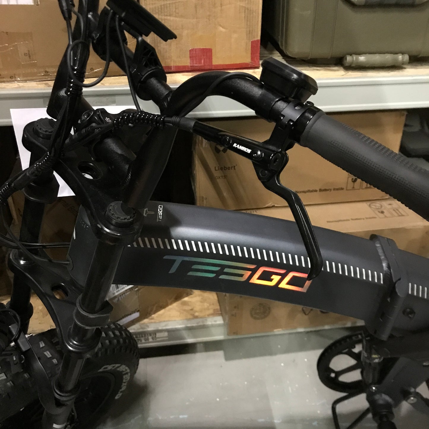 TESGO Seeker T350 Folding Fat Tire E-Bike - PICK UP ONLY
