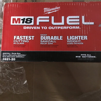 Milwaukee Tool M18 FUEL GEN-2 18V Lithium-Ion Brushless Cordless SAWZALL Reciprocating Saw (Tool-Only)