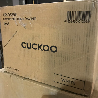 CUCKOO 6-Cup Micom Rice Cooker (CR-0675F)