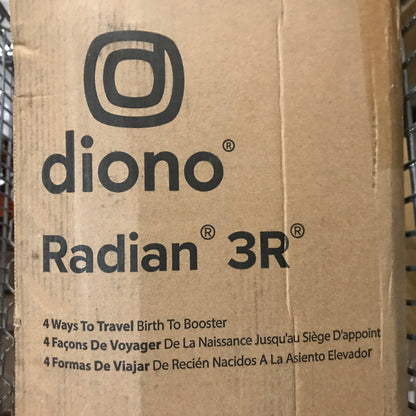 diono Radian 3R All-In-One Convertible Car Seat - Black Storm