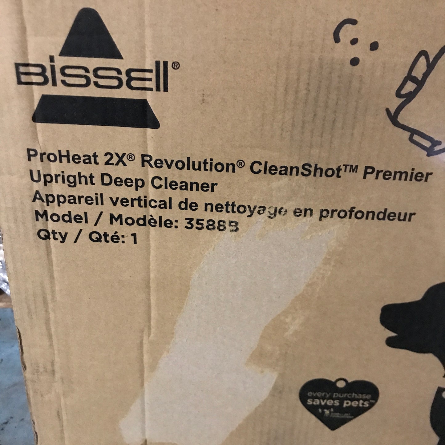Bissell ProHeat 2X Revolution Pet CleanShot Carpet Cleaner