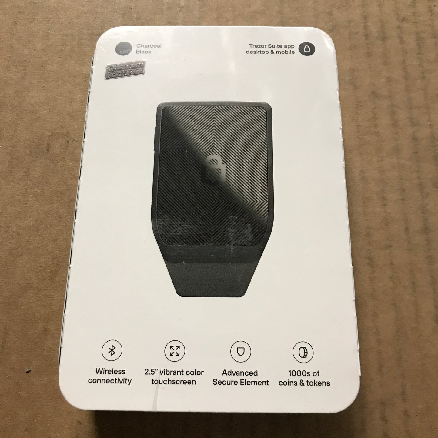 Trezor Safe 7 Crypto Hardware Wallet - Charcoal Black