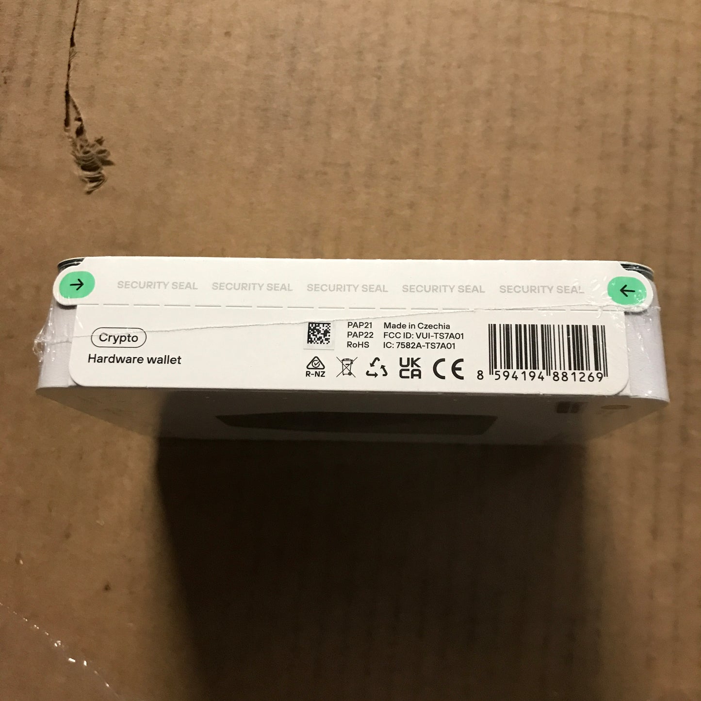 Trezor Safe 7 Crypto Hardware Wallet - Charcoal Black