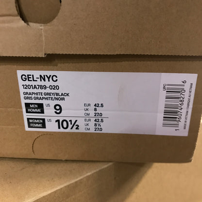 Asics Gel-NYC - Graphite Grey / Black