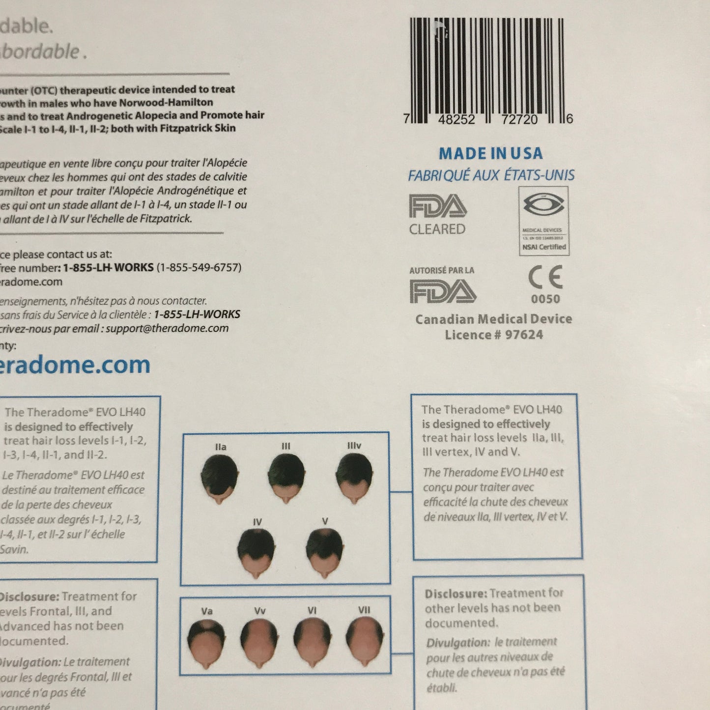 Theradome EVO LH40 - The Smart Laser Helmet for Hair Growth