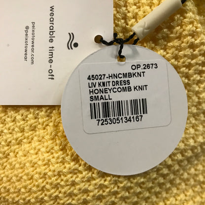 PEIXOTO Honeycomb Liv Knit Dress - Yellow
