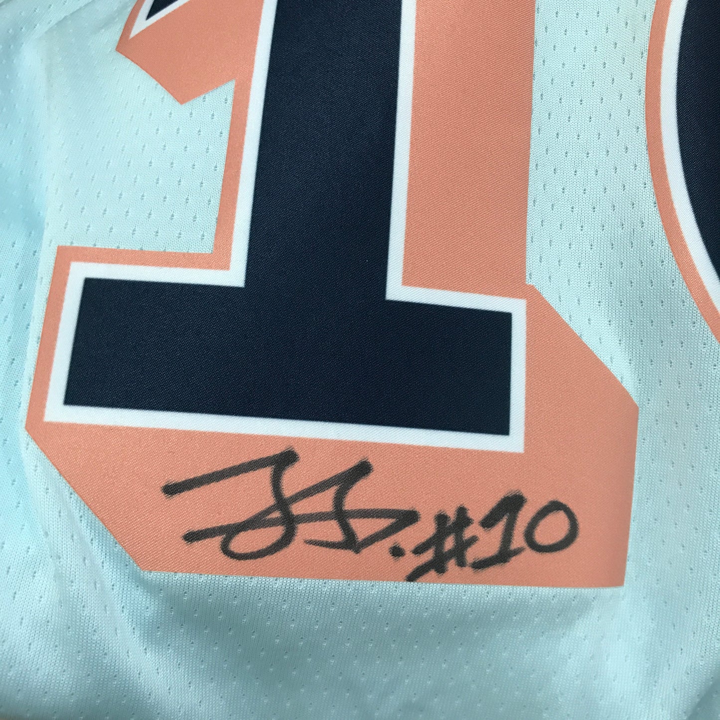Jeremy Sochan Signed San Antonio Spurs City Edition Jersey