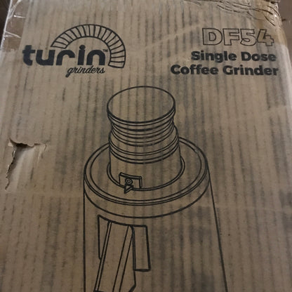 Turin DF54 Single Dose Coffee Grinder - Red Titanium Espresso