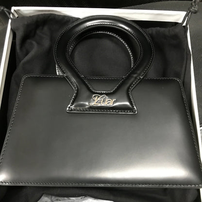Luar Small Ana in Smooth Black Leather