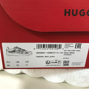 Hugo Boss Sneakers Hadrian Tenn Puny - Open White / Red
