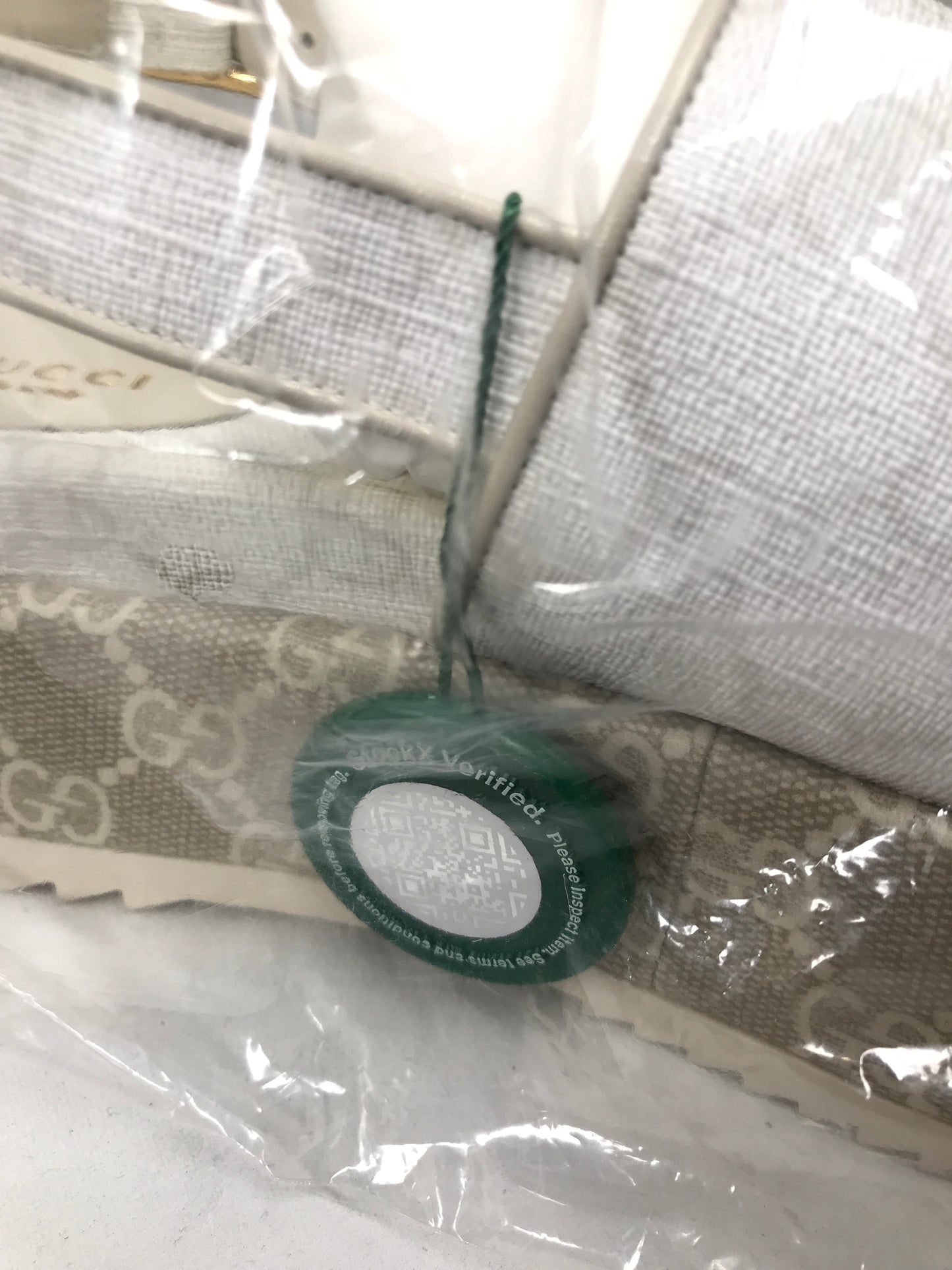 Gucci GG Supreme Monogram Granada Kid Platform Slingback Sandals