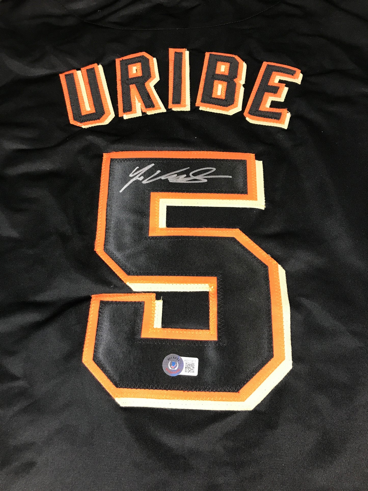 Juan Uribe San Francisco Giants Signed Jersey