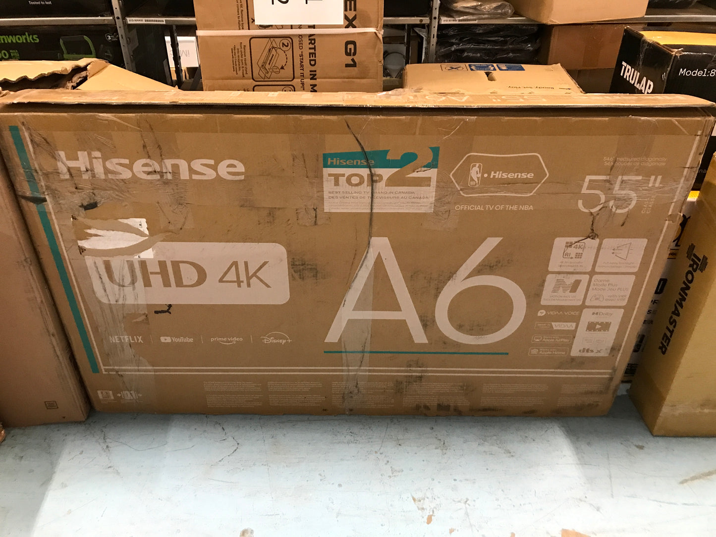 Hisense 55" Class A6KV 4K Ultra HD VIDAA TV - PICK UP ONLY